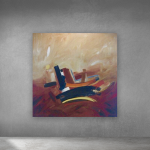 Acrylic on Canvas - (100 * 100 cm)Arcylic on Canvas - (100 * 100 cm)