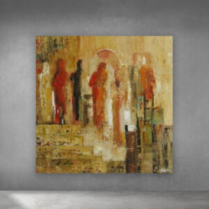 Acrylic on Canvas - (100 * 100 cm)