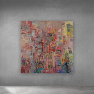 Acrylic on Canvas - (70 * 70 cm)