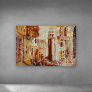 Acrylic on Canvas - (100 * 100 cm)